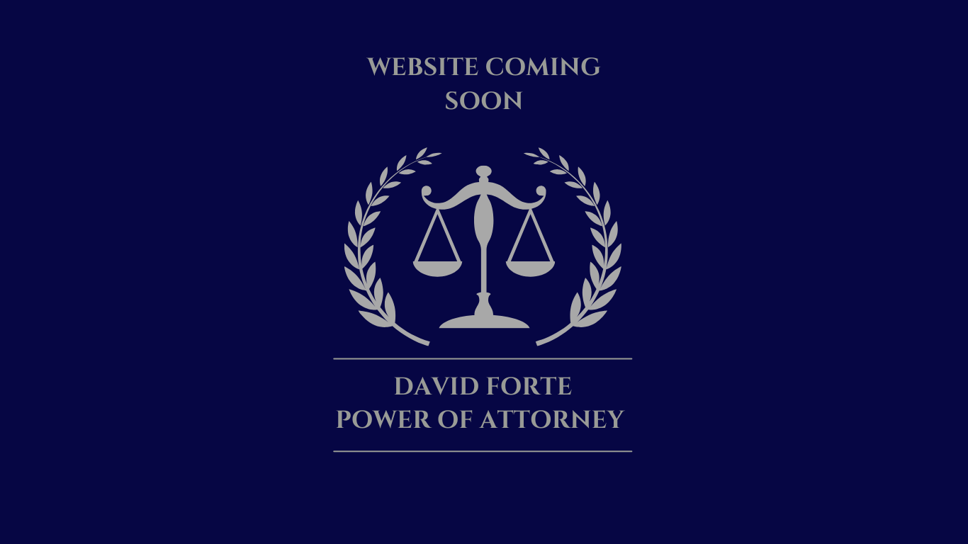 David Forte Power Of  Attorney